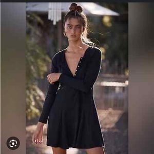 Free People FP beach Miles of Henley dress M